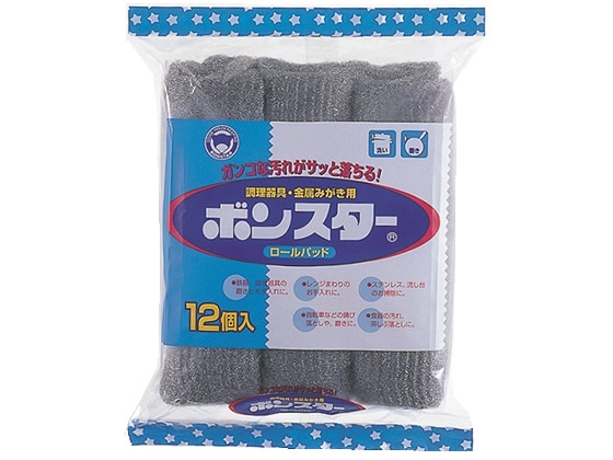 ボンスター販売 ボンスター ロールパッド コンパクト12個 B-051 1袋(ご注文単位1袋)【直送品】