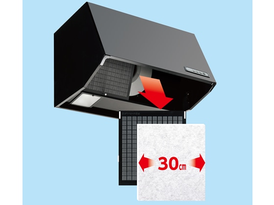 フィルたん 超厚手30cmに切れてるふんわりフィルター 6枚 1袋(ご注文単位1袋)【直送品】