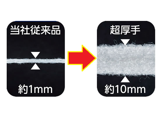 フィルたん 超厚手30cmに切れてるふんわりフィルター 6枚 1袋(ご注文単位1袋)【直送品】