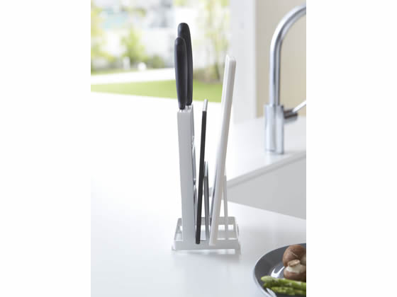 山崎実業 包丁&まな板スタンド プレート 02436 1個(ご注文単位1個)【直送品】