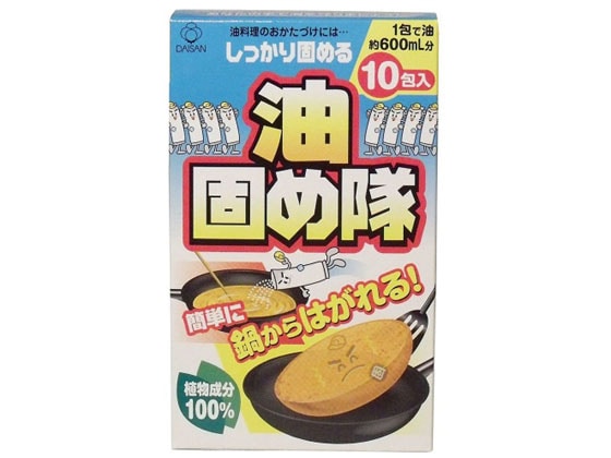 コットン・ラボ 油固め隊 18g×10包 1箱（ご注文単位1箱)【直送品】