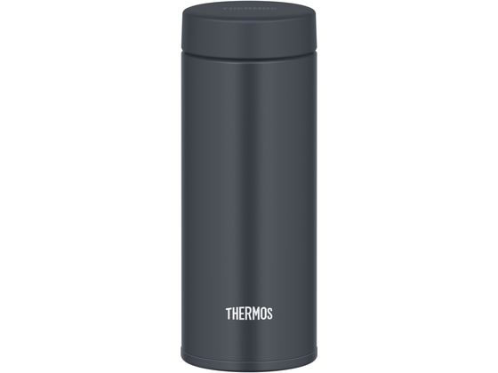 サーモス 真空断熱ケータイマグ スクリュー 350ml ダークグレー 1個（ご注文単位1個)【直送品】