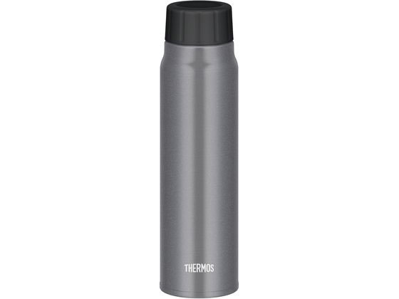 サーモス 保冷炭酸飲料ボトル 500ml シルバー FJK-500SL 1個（ご注文単位1個)【直送品】