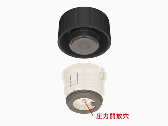 サーモス 保冷炭酸飲料ボトル 500ml シルバー FJK-500SL 1個(ご注文単位1個)【直送品】