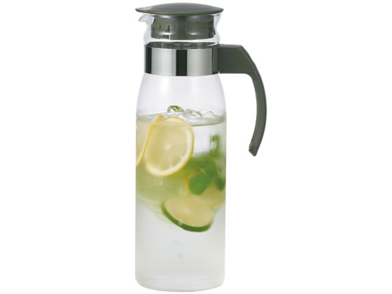 HARIO 冷蔵庫 ポットスリムN チャコールグレー RPLN-14-CGR 1個(ご注文単位1個)【直送品】