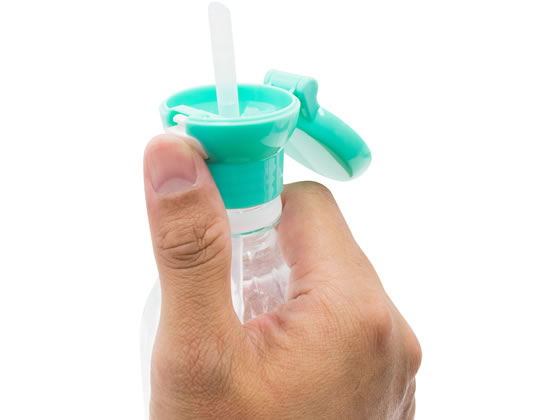 サンナップ ペットボトル用ストローキャップ ミントグリーン PSC-MG 1パック(ご注文単位1パック)【直送品】