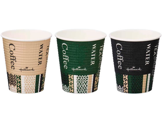 サンナップ エンボスカップ ホールマークカフェ210ml 50個入 C2150EC 1パック（ご注文単位1パック)【直送品】