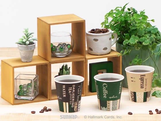 サンナップ エンボスカップ ホールマークカフェ210ml 50個入 C2150EC 1パック(ご注文単位1パック)【直送品】