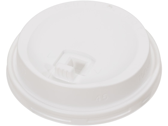 サンナップ 厚紙カップ280ml用フタ リフトアップタイプ 白 50個 1パック（ご注文単位1パック)【直送品】