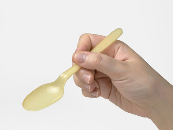 ストリックスデザイン お米を使ったスプーン160mm 100本 SD-929 1袋(ご注文単位1袋)【直送品】