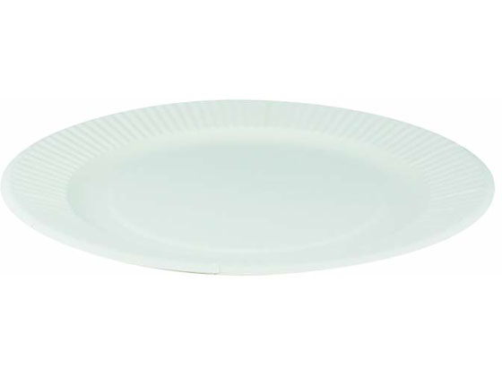 ペーパーウェア 増量プレート 18cm 50P 1パック（ご注文単位1パック)【直送品】