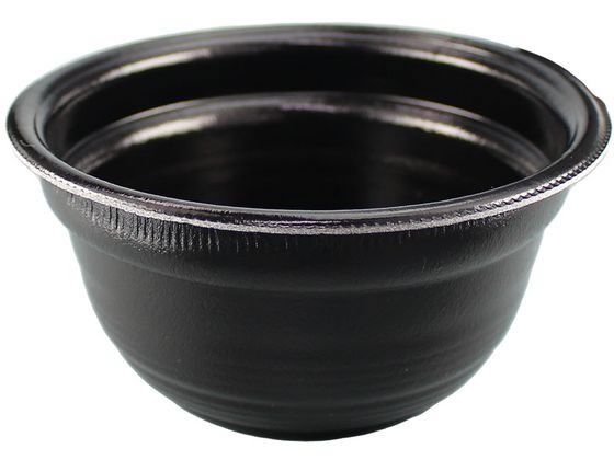 エフピコチューパ MFP極み丼-360S 黒本体 30枚 CP630283 1パック（ご注文単位1パック)【直送品】