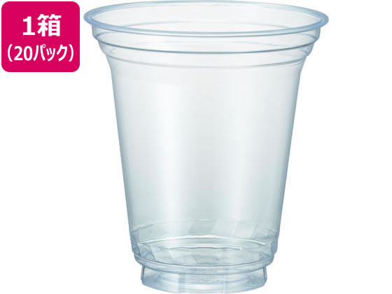 サンナップ サスティナブルクリアーカップ98 415ml 50個入 20パック 1箱（ご注文単位1箱)【直送品】