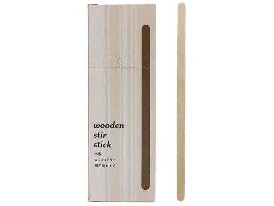 やなぎプロダクツ Ys eco紙完封マドラー 100本入 Y-212 1箱(ご注文単位1箱)【直送品】