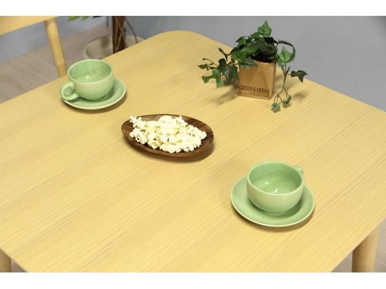 不二貿易 アカシア エッグ型トレイ WD-8017 1個(ご注文単位1個)【直送品】