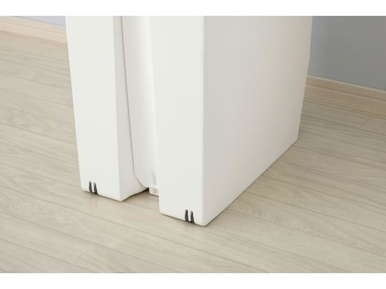 テラモト ペダルオープンツイン 20L ホワイト DS2188208 1台(ご注文単位1台)【直送品】