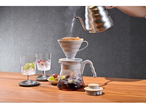 HARIO V60コーヒーサーバー02セット VCSD-02-PGR 1個(ご注文単位1個)【直送品】