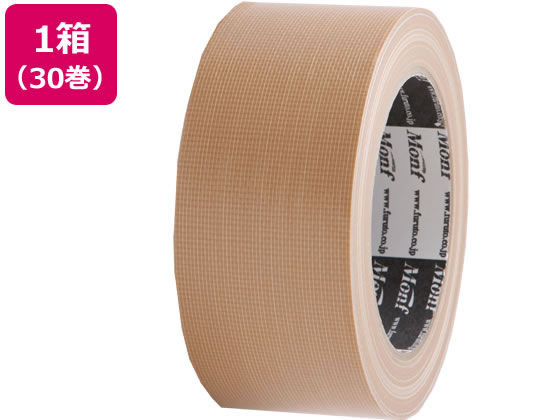 古藤工業 Monf梱包用No.8015無包装 黄土50mm×25m30巻 1箱(ご注文単位1箱)【直送品】