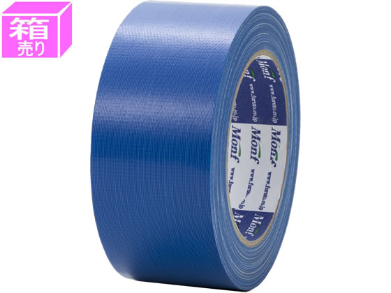 古藤工業 カラー布テープ 幅50mm×長さ25m 青 30巻 NO890アオ 1箱(ご注文単位1箱)【直送品】