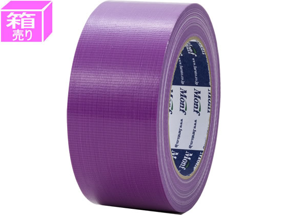 古藤工業 カラー布テープ 幅50mm*長25mグレープ30巻 NO890グレ 1箱(ご注文単位1箱)【直送品】