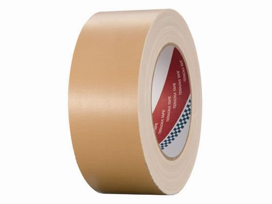 寺岡 布粘着テープ ニューオリーブテープ 50mm×25m NO.142 1巻(ご注文単位1巻)【直送品】
