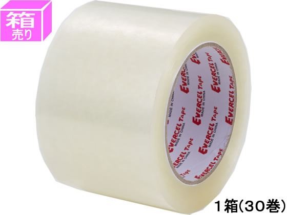 セキスイ エバーセルOPPテープ 90μ 75mm×50m 透明 30巻 830NEV 1箱(ご注文単位1箱)【直送品】