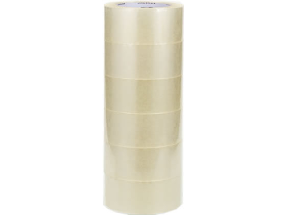 セキスイ OPPテープE 50μ 48mm×100m 透明 6巻 No.882V 1パック(ご注文単位1パック)【直送品】