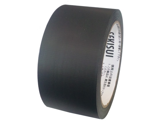 セキスイ フィットライトテープNo.738 50mmツヤ消し黒 N738K04 1巻(ご注文単位1巻)【直送品】