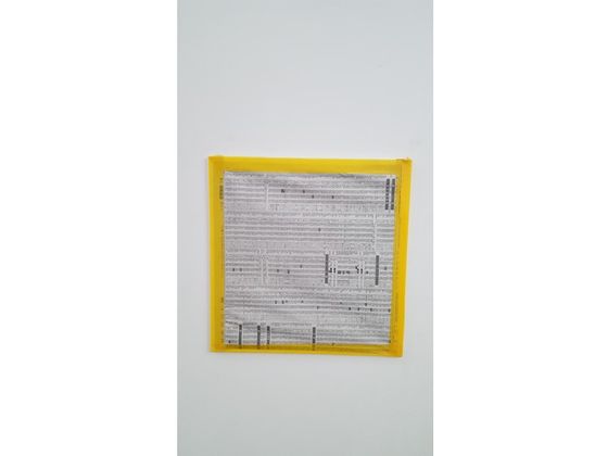 TRUSCO 建築塗装用マスキングテープ 幅18mm長さ18m 7巻 黄 1パック(ご注文単位1パック)【直送品】