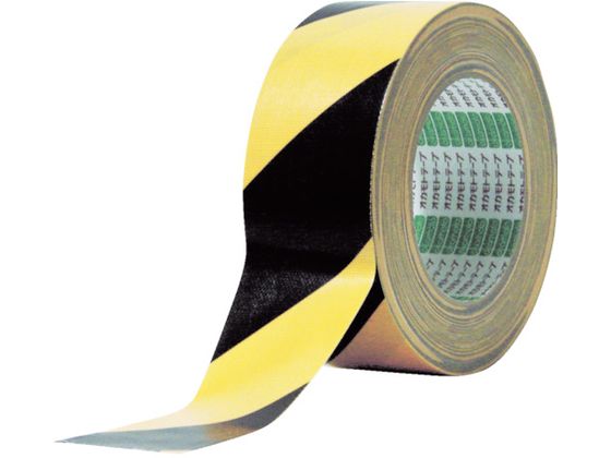 オカモト 布テープトラ 50mm×25m 111T 1巻(ご注文単位1巻)【直送品】