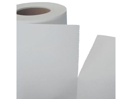 ボーカスペーパー ミシン目入り緩衝材 538mm×350m 薄口 1本（ご注文単位1本)【直送品】