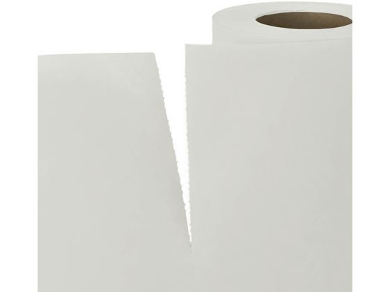 今村紙工 ミニボーガスペーパー 厚口 320mm×50m巻 ホワイト 1巻（ご注文単位1巻)【直送品】