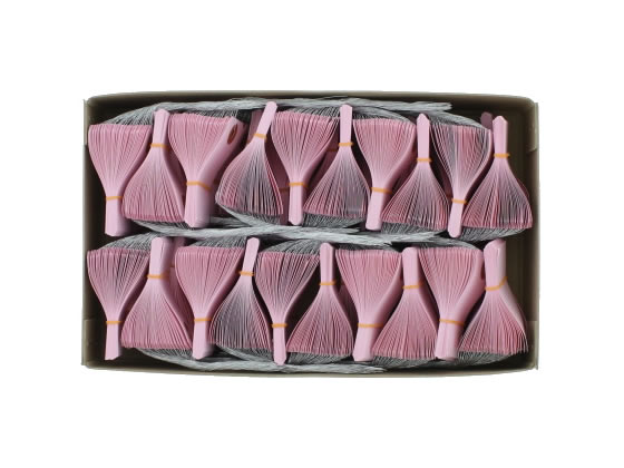 ゴークラ カラー豆荷札 針金荷札 ピュアピンク 2000枚 ニ-C10 1箱(ご注文単位1箱)【直送品】