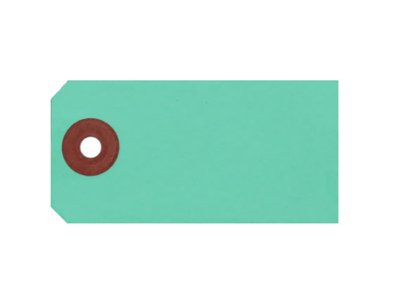 ゴークラ カラー豆荷札 針金荷札 ワカタケ 2000枚 ニ-C10 1箱(ご注文単位1箱)【直送品】