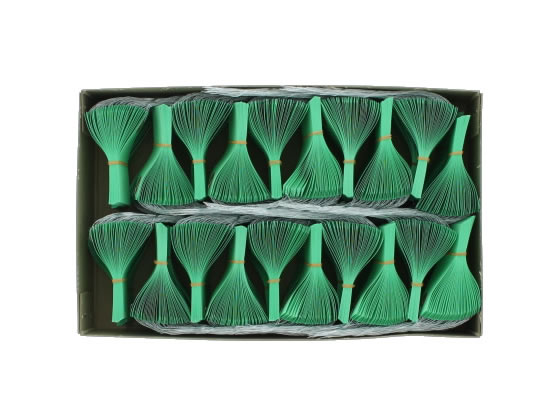 ゴークラ カラー豆荷札 針金荷札 ワカタケ 2000枚 ニ-C10 1箱(ご注文単位1箱)【直送品】