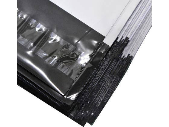 紺屋商事 透けない宅配用ビニール袋 テープ付 小 A4 25枚 1パック(ご注文単位1パック)【直送品】