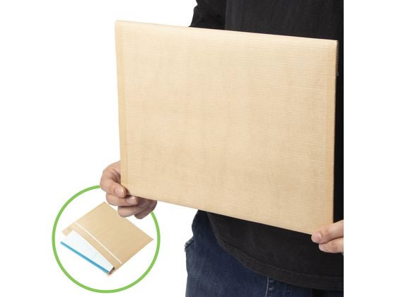 紺屋商事 ペーパー宅配封筒 ネコポスサイズ 6枚入 1パック（ご注文単位1パック)【直送品】