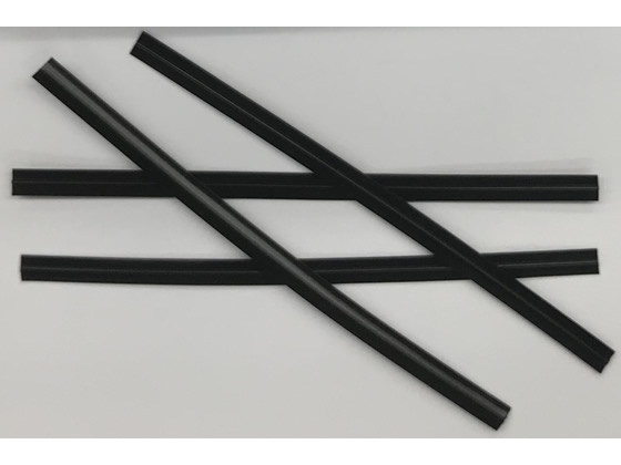 共和 ビニタイ 黒 塩ビ 4mm×8cm 1000本 QA-080-7G 1袋(ご注文単位1袋)【直送品】