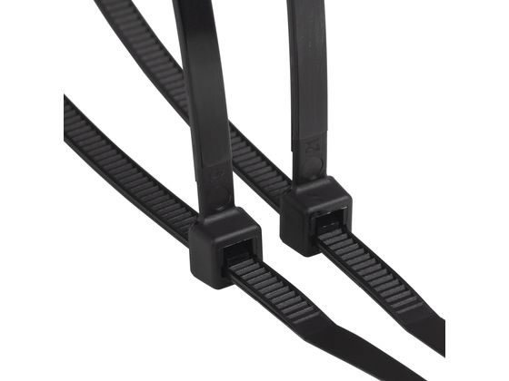 紺屋商事 結束バンド 屋外用 100mm 黒 100本入 1パック(ご注文単位1パック)【直送品】