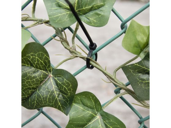 紺屋商事 結束バンド 屋外用 100mm 黒 100本入 1パック(ご注文単位1パック)【直送品】