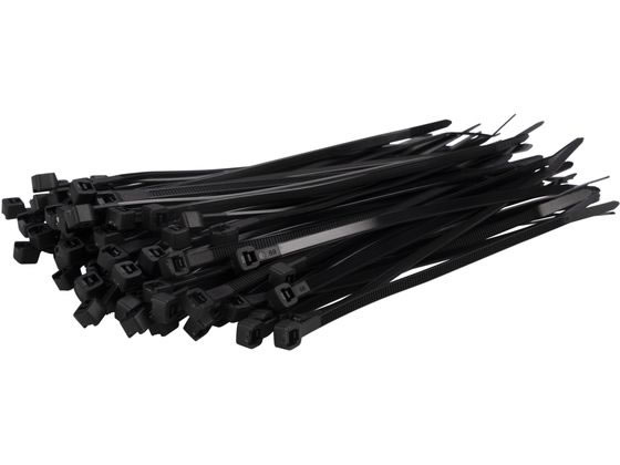 紺屋商事 結束バンド 屋外用 150mm 黒 100本入 1パック(ご注文単位1パック)【直送品】