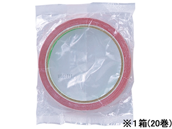 ニチバン バックシーリングテープ NO.430赤 9mm×35m 20巻 430R 1箱(ご注文単位1箱)【直送品】