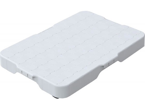 YAMAZEN 家庭用平台車 スマートフロア NST-50-WH 1個(ご注文単位1個)【直送品】