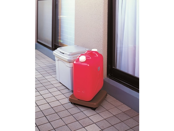 サンコープラスチック ラクゴロ M 耐荷重20kg ダークブラウン 1台(ご注文単位1台)【直送品】