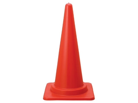 カラーコーン 赤 5本組 1セット(ご注文単位1セット)【直送品】