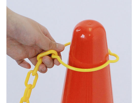 ミツギロン コーン用プラリング 3個組 黄 SF-66 1セット（ご注文単位1セット)【直送品】