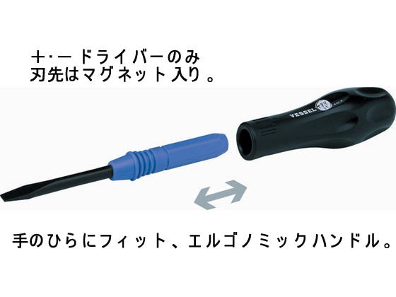 ベッセル ファミドラ8 ドライバーセット 8本組 TD-800 1セット(ご注文単位1セット)【直送品】