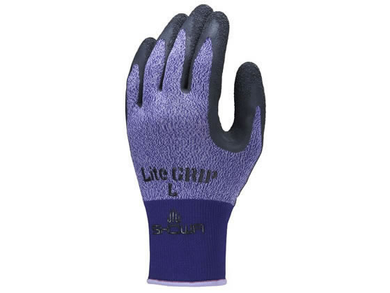ショーワグローブ ライトグリップ パープル L 3-5226-03 1双(ご注文単位1双)【直送品】
