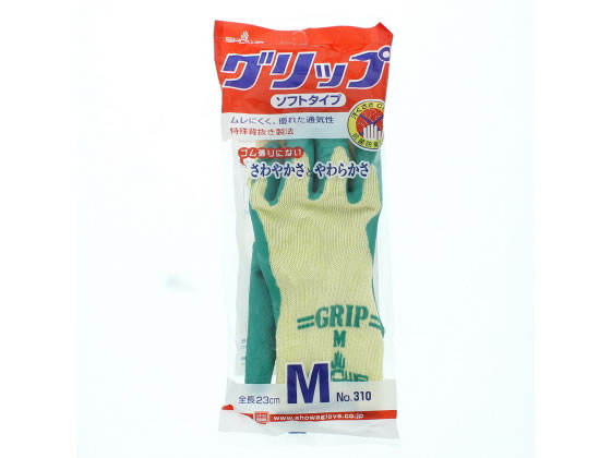ショーワグローブ グリップ M グリーン NO.310 1双(ご注文単位1双)【直送品】