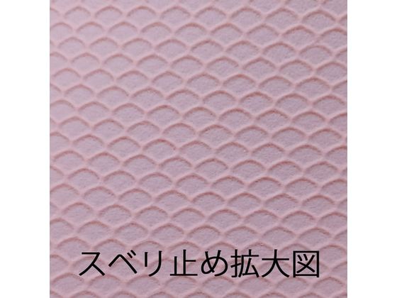 トワロン 天然ゴム手袋 天然ゴム中あつ手 ピンク M 228-M 1双(ご注文単位1双)【直送品】